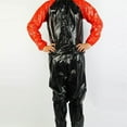 thumbnail image 3 of Ensemble de Sauna Entraînement Physique Exercice Gym Maison Combinaison de Sauna Veste à Capuche Pantalon Rouge m, 3 of 9