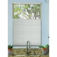 thumbnail image 2 of BlindsAvenue Cordless Top Down/Bottom Up Light Filtering Cellular Honeycomb Shade, 9/16" Single Cell, White Dove, Size: 26" W x 48" H, 2 of 5