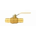 thumbnail image 3 of Apollo EPXV1 Ball Valve, 1 in Connection, Barb, 200 psi Pressure, Quarter-Turn Actuator, Brass Body, 3 of 6