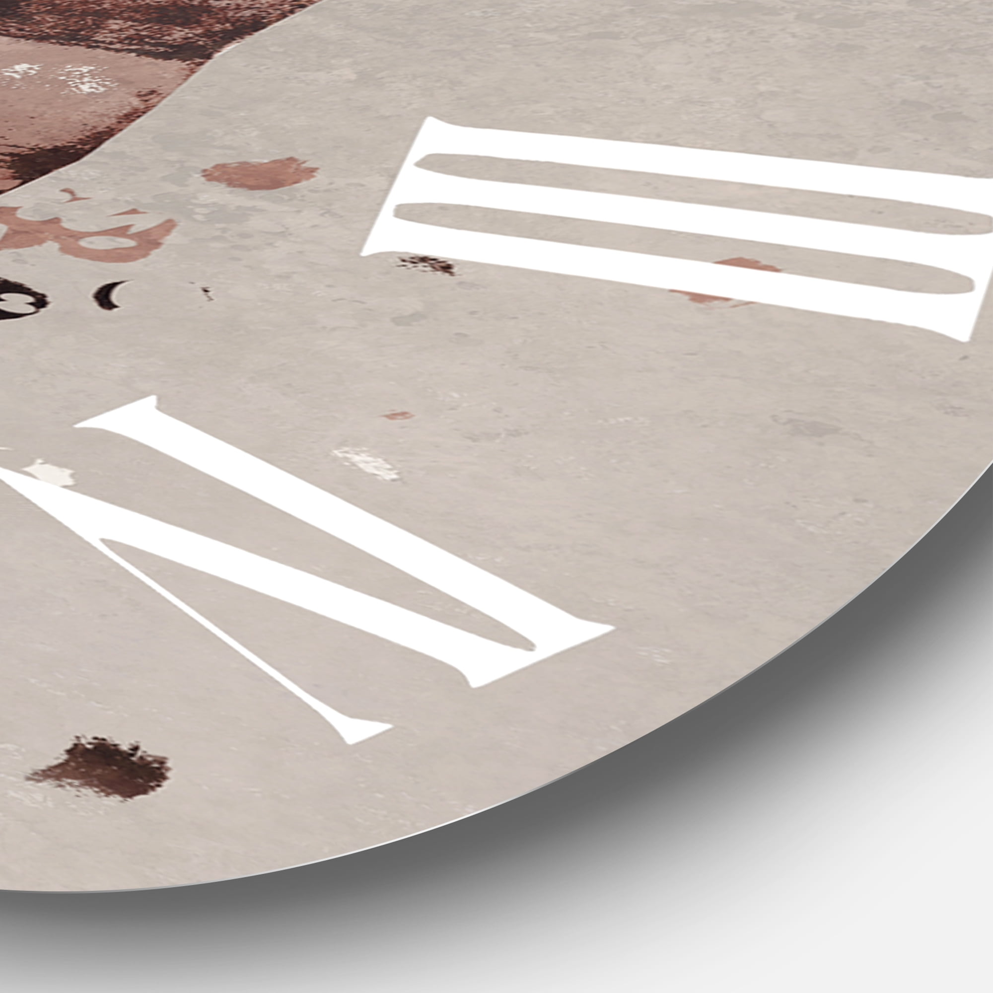 Designart 1 in Modern,Contemporary Wall Clock