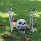 thumbnail image 3 of Decoración de calavera de esqueleto, 3 piezas creativas Decoración de Halloween Halloween gris enterrado Esqueleto de vida Calavera Jardín Patio Césped Decoraciones BANYUO Electrónica, 3 of 6