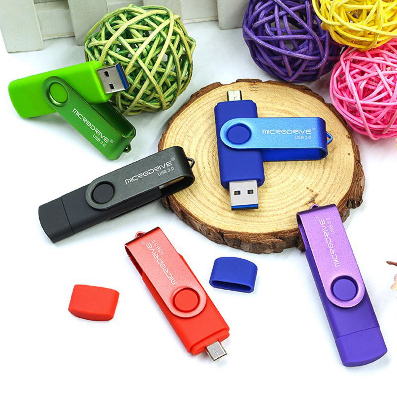 POINTERTECK 32GB Type-C Flash Drive Swivel Bulk Thumb Drives