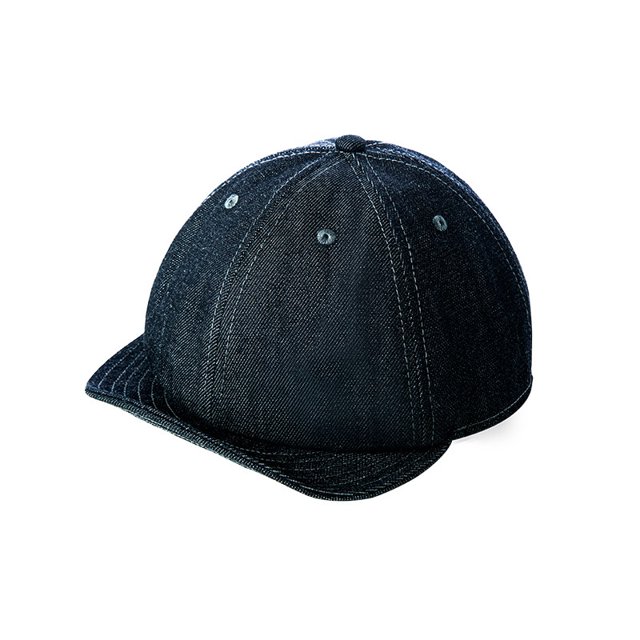 Gorras de mezclilla de estilo americano con tanino retro Rufianes locales Calle Yappi Sombrero corto Sombrero de ala corta Moda masculina