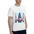 thumbnail image 2 of Bingfone Cute Gnomes In Usa1 Men'S Loose Fit Short-Sleeve Pocket T-Shirt, 2 of 7