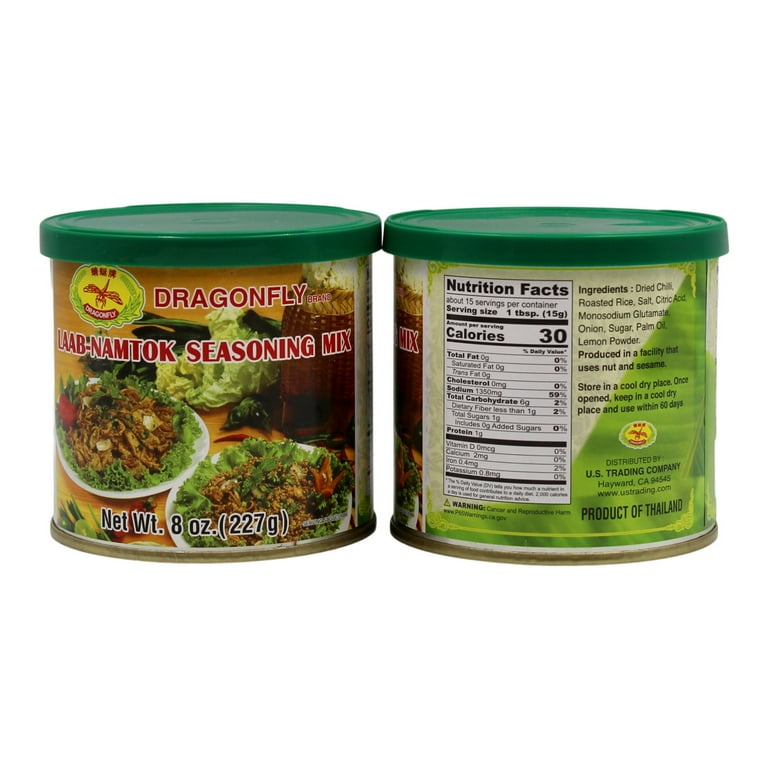 Dragonfly Laab Namtok Meat Seasoning Thai Seasoning Mix, 40 OFF