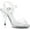 Clr/Clr, variant on 4" Heel, 1/8" PF Ankle Strap Sandal - Clr/Clr, 11