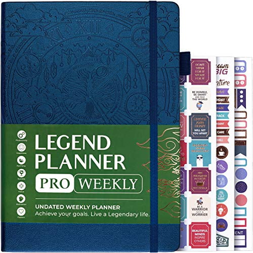 Legend Planner PRO Deluxe Weekly & Monthly Life Planner to Increase Product... 