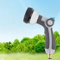 thumbnail image 4 of Heavy Duty Garden Hose Spray Nozzle: 8 Patterns With Comfortable Grip!, 4 of 9