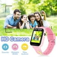 thumbnail image 4 of Eurhowing Kids Smart Watch for Boys Girls 4-12, Smartwatch with Two-Way Call, SOS, 10 Puzzle Games, Music Player, Camera, Christmas Birthday Gifts for Children (Pink), 4 of 8