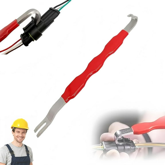 Automotive Electrical Terminal Connector Separator Removal Tool, Electrical Connector Separator Universal Electrical Disconnect Pliers for Cars for Most Vehicle Wiring Systems (1 Pcs)