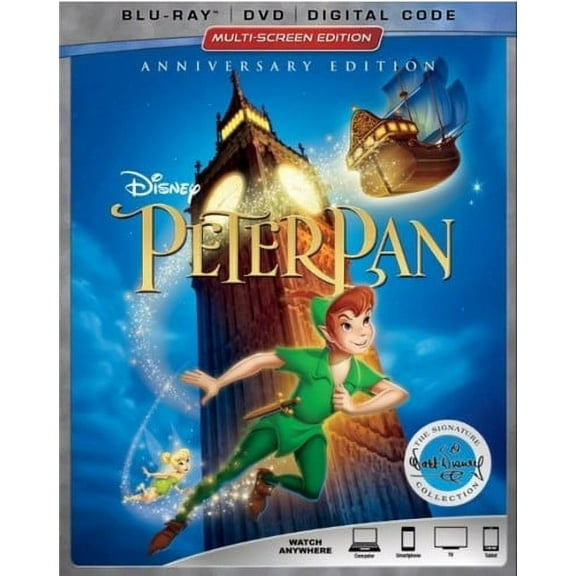 Peter Pan (Signature Collection) (DVD), Disney, Kids & Family