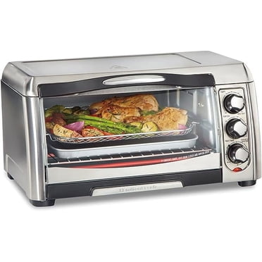Hamilton Beach Sure-Crisp Air Fryer Toaster Oven, 4 Slice Capacity ...