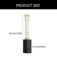 thumbnail image 5 of 10Pcs Sewing Machine Carbon Brushes Replacement 250W Sewing Machine Motor Carbon Brushes 5x12mm for Home Sewing Machine, 5 of 6