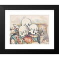 thumbnail image 2 of Paul Cézanne 24x19 Black Modern Framed Museum Art Print Titled - The Three Skulls (1902-1906), 2 of 5