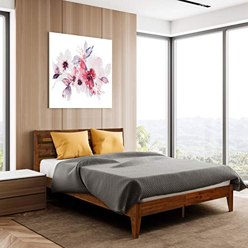 Acacia Emery Wooden Bed Frame With, Best Design Bed Frame