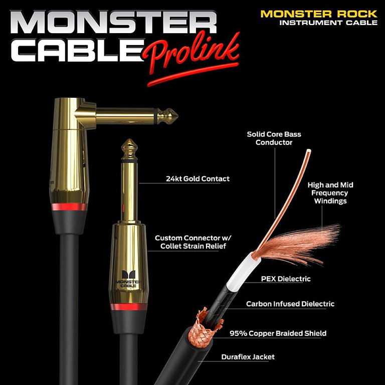 Monster Cable MonsterRock 30cm×6 50cm×1 Monster Cable MonsterRock 30cm×6 50cm×1 Monster Cable