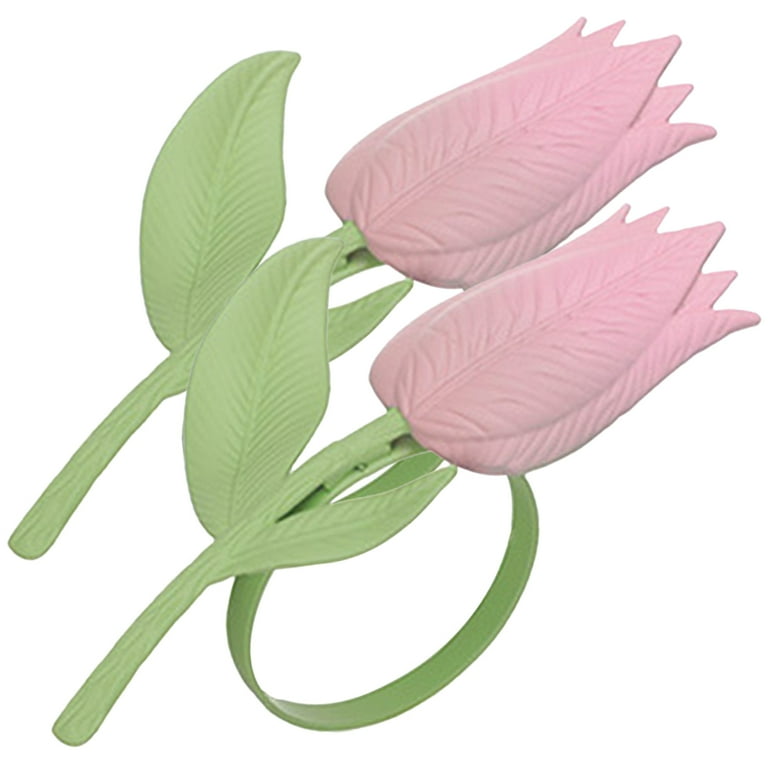 Tulip on sale napkin rings