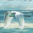 thumbnail image 3 of Pinto, Patricia 15x15 Black Modern Framed Museum Art Print Titled - Great Egret II, 3 of 5