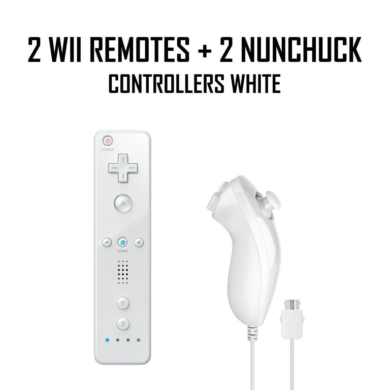 Restored Wii Console White - Two Voomwa Remotes - Wii Sports (Refurbished)