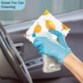 thumbnail image 4 of Yayeee 6 Pack Kitchen Dish Cloths Set for Washing Soft Drying Absorbent Microfiber Towels, Orange Leaves, 4 of 9