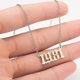 thumbnail image 5 of Birth year charm necklace 1980-2019 stainless steel pendant for anniversary gift, 5 of 5