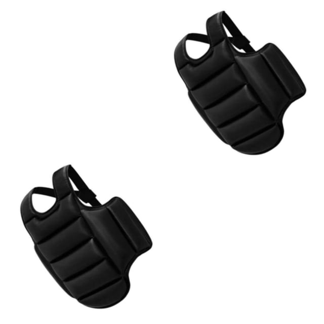 Protector de pecho de Taekwondo Toystoory para artes marciales Negro M METRO 2Conjunto
