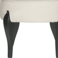 thumbnail image 7 of SAFAVIEH Mora Modern Style Glam French Leg Vanity Chairs, Beige (23.4 in. W x 24.8 in. D x 22.4 in. H), 7 of 7
