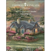 Thomas Kinkade Studios 12-Month 2024 Monthly/Weekly Engagement Calendar with Scr (Other)