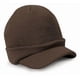 thumbnail image 3 of Sombrero de hombre tejido de hilo de lana caliente - café Los 44-60cm Sunnimix Sombrero hecho punto sombrero hecho punto, 3 of 7