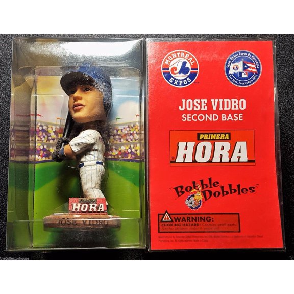 Jose Vidro Montreal Expos Bobble Dobbles Primera Montreal Expos Bobblehead