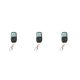 thumbnail image 2 of Methold Transmisor de control remoto de 433 mhz Controlador de interruptor de luz Inalámbrico RF 4 canales 1527 Controlador de código de aprendizaje Negro plata 3piezas, 2 of 6