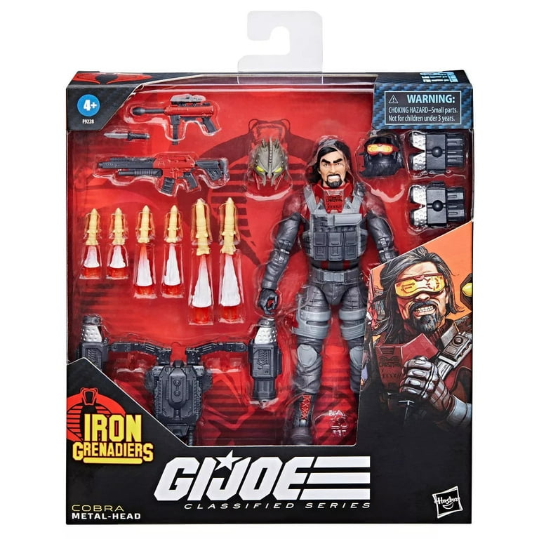 GI Joe ノルマンディー・レンジャー フィギュア G.I. Joe Iron Grenadier Metal-Head Classified Series Action