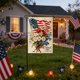 thumbnail image 5 of Patriotic Garden Flag Outdoor Decoration American Flag Banner Stars and Stripes Yard Decor for Independence Day Memorial Day Fourth of July Party Supplies Patriotic Home Decor Festive Celebration, 5 of 7