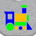 thumbnail image 4 of Inktastic Cute Colorful Train Boys or Girls Baby Bib, 4 of 4
