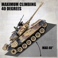 thumbnail image 3 of Supdex 1:18 T90 RC Tank Model Toy – 330° Rotating Turret, Smoke, Light & Sound Effects, Rechargeable, Climbing 40° Ramp, Great Gift for Kids Ages 6+, 3 of 6