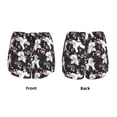 thumbnail image 6 of Goofa Cute Poodle Dog Printed Women 2 in 1 Running Shorts,Quick Dry Athletic Workout Shorts,High Waisted Athletic Shorts with Liner Pockets-Small, 6 of 9