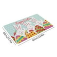 thumbnail image 3 of Wiicoznt Polyester floor cushion Easter Bunny Floor Mat Porch Wear Originality And Rub Originality Floor Mat, 3 of 6
