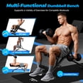 thumbnail image 5 of Flybird Collapsible Adjustable Weight Bench - Heavy Duty Foldable Fitness Exercise Utility, with 800 Lbs. Weight Capacity, Black, 5 of 8