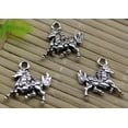 thumbnail image 5 of U8MO 10/30/50pc Jewelry DIY Horse Alloy Charms Pendants 16x16mm-10pcs, 5 of 5