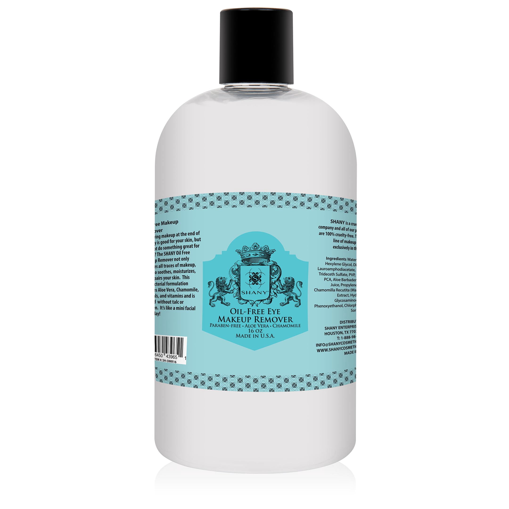 SHANY Indelible OilFree Eye Makeup Remover lotion 16oz