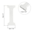 thumbnail image 2 of Unique Bargains White Wood Letters 3 Inch, Wood Letters for DIY Party Projects (I), 2 of 5
