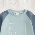 thumbnail image 4 of NOLDARES Toddler Baby Boy Clothing Set 2-Piece Funny Graphic Long Sleeve Sweatshirt and Joggers Pants Fall Winter Outfits Clothes(Blue,2-3 Y), 4 of 7