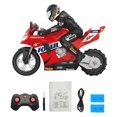 thumbnail image 2 of Remote Remote Control Stunt Motorcycle Self Balancing Stunt Motorcycle 1/6 2.4G Remote Control Motorcycle Turning in Place/Self Stabilizing Balance/360  Drift, 2 of 7