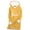 Yellow, variant on Oksale Fleece Lined Hoodies for Women Thermal Warm Winter Tops Cozy Long Sleeve Basic Tee Shirts Print Fall Clothes Dark Gray M