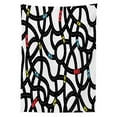 thumbnail image 3 of Ambesonne Cars Tablecloth Rectangular Table Cover, Urban Themed Road Design, 60"x84", Black Yellow Blue, 3 of 4