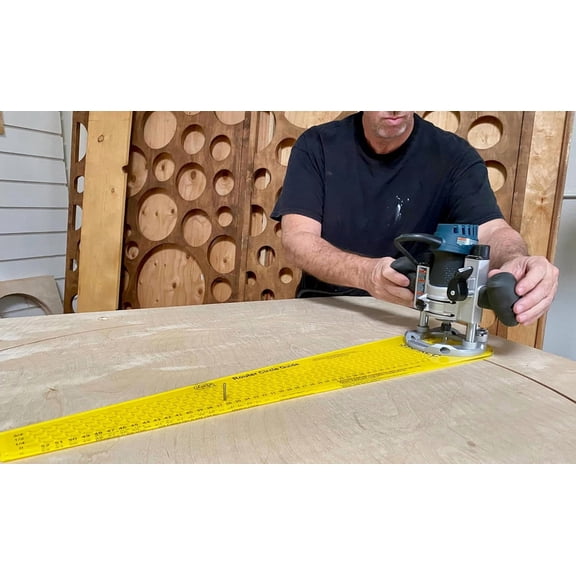 Jasper 390 XLC Router Circle Cutter Jig – Cut 184 Perfect Circles from 7" to 52¾" – Built for Compact, Trim & Cordless Routers – Empower Your Craft with Pro-Grade Precision