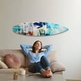thumbnail image 2 of American Art Decor Dogtown Collage Surfboard Plaque Wall Sign - 15" x 59.625", 2 of 6
