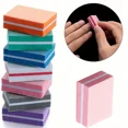 thumbnail image 3 of 50/100 Uds Mini limas de lijado bloque pedicura cuidado de manicura Nail Art Buffer esmalte manicura pedicura herramientas de lima de uñas, 3 of 5