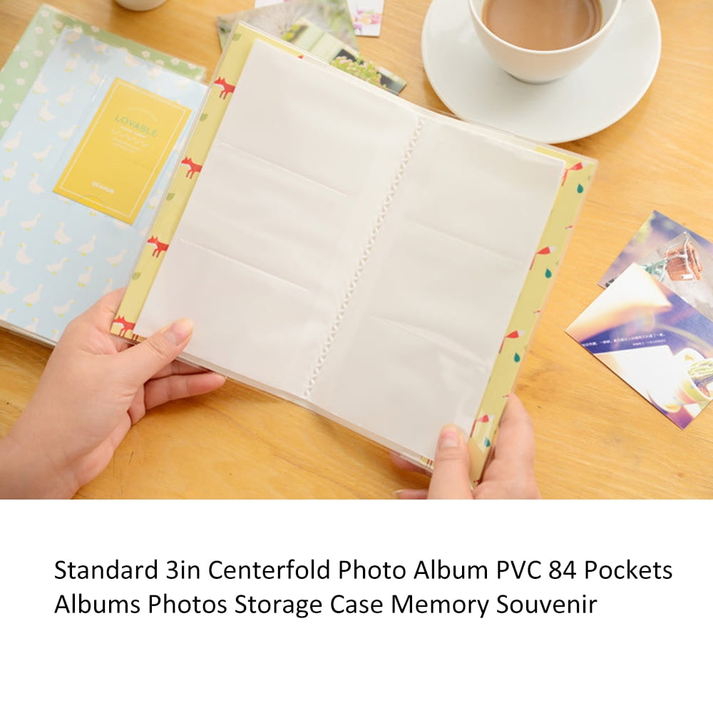 Standard 3in Centerfold Photo Album PVC 84 Pockets Albums Photos