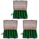 thumbnail image 1 of 3uds. Aparejos de pesca Cajas de herramientas portátiles para señuelos de peces de doble capa para suministros Verde, 1 of 2
